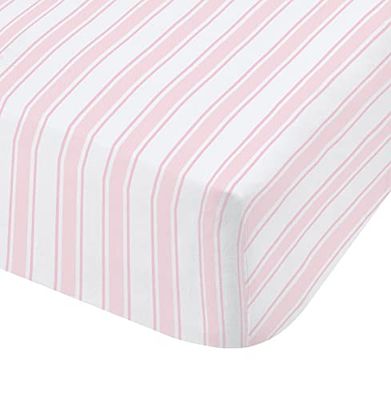 Bianca - Juego de Funda nórdica, para Cama Individual, diseño de Cuadros y Rayas, Color Rosa, algodón, Rosa, sábana Bajera Doble