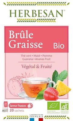 Herbesan Infusion Bio Brûle-Graisse 20 Sachets