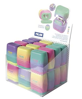 MILAN Sunset Compact Sharpener Display Box 24