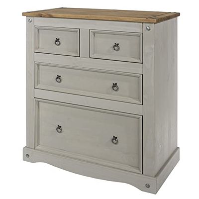 Core Products, Corona Grey 2+2 Drawer Chest
