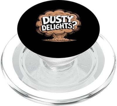 Dusty Delights Explosion Design PopSockets PopGrip for MagSafe