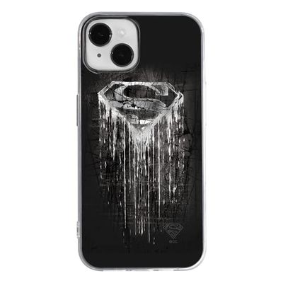 ERT GROUP mobiel telefoonhoesje voor Apple Iphone 14 PLUS origineel en officieel erkend DC patroon Superman 003 optimaal aangepast aan de vorm van de mobiele telefoon, hoesje is gemaakt van TPU
