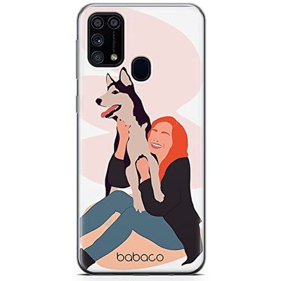 ERT GROUP mobiltelefonfodral för Samsung M31 originalt och officiellt licensierat Babaco mönster Dogs 004 optimalt anpassad till formen på mobiltelefonen, fodral tillverkad av TPU-plast
