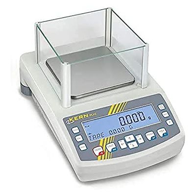 Balanza de precisión [Kern plj 700 – 3 cm] Proceso Seguridad gracias a interna ajuste automático y escaneado aprobación [M], rango de pesaje [Max]: 750 g, precisión [D]: 0,001 g, placa de pesaje: BXT 128 x 128 mm (Acero Inoxidable)