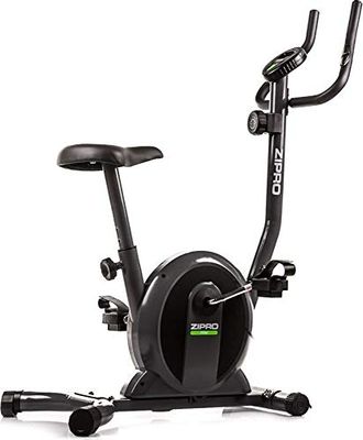 Zipro Prime Magnetische fitnessbike voor volwassenen, tot 100 kg, één vliegmassa van 4,5 kg, zwart, één maat