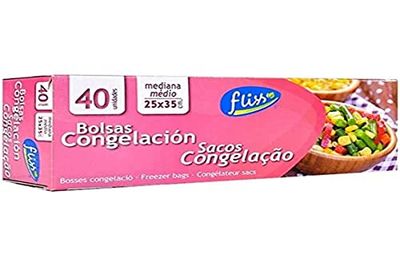 DKD Home Decor Bolsa Fliss Mediano Congelador (40 unidades)