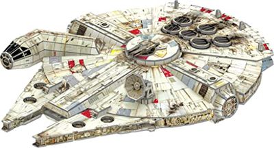 Revell Kit de modélisation en carton Star Wars I Kit de modélisation détaillé du Falcon Millenium I pour jeunes et moins jeunes I 216 pièces I pour les fans de Star Wars I Idée cadeau idéale pour