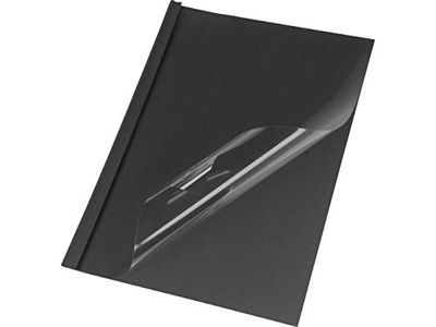 LMG LMG-bmdlm SW-r1.5 chemises à reliure thermique cuir Structure Premium avec Matter avant, 1.5 mm, lot de 50