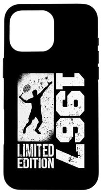 Tennisplayer Vintage born 1967 Birthday Tennis-Balls Tennis Case for iPhone 16 Pro Max