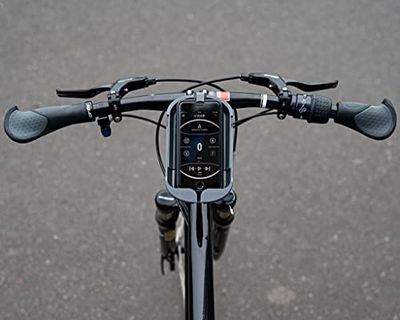 Sminno Unisex Vuxna CESAcruise S Universal Smartphone Hållare och Handcykel, E-cykel, Scooter, Cockpit med APP, Grå en storlek