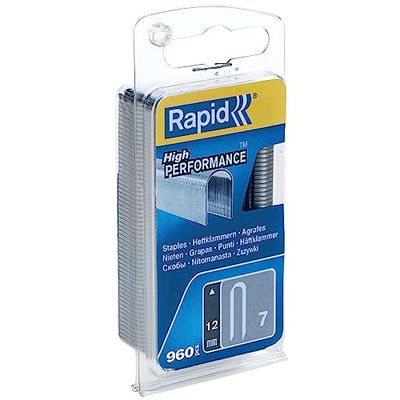 Rapid 40109523 No. 7 Punti per Cavi 12 mm, Acciaio