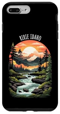 Ririe, Idaho, États-Unis, conception pittoresque de la vallée de la rivière Coque pour iPhone 7 Plus/8 Plus
