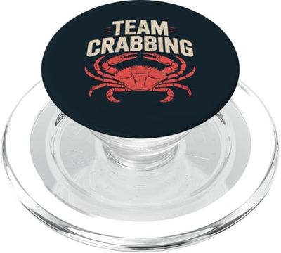 Crab Fisher Crab Team Crabbing PopSockets PopGrip for MagSafe
