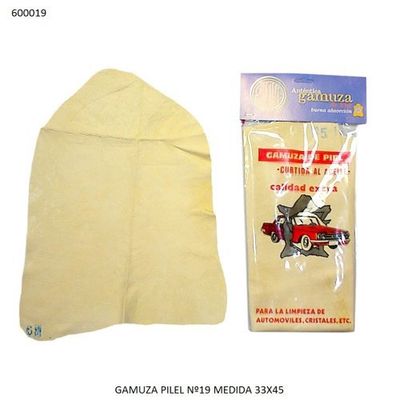Gamuza Piel Nº 19 Medida 33 X 45