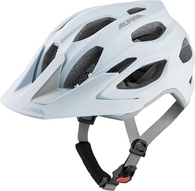ALPINA Unisex - Vuxna, CARAPAX 2.0 Cykelhjälm, dove blue-grey matt, 57-62 cm