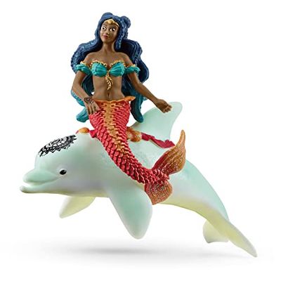 Schleich 70719 Figura Isabelle en delfín