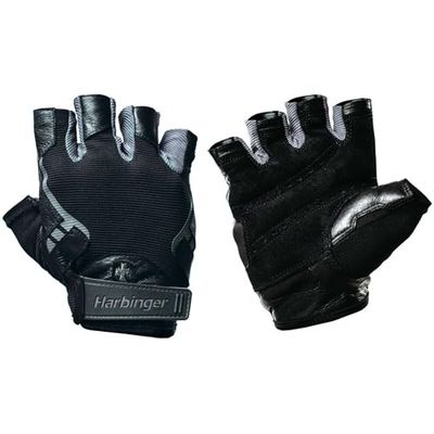Harbinger Fitnesshandschoenen voor heren, Pro handschoenen, zwart, S