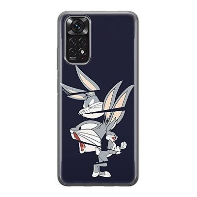 ERT GROUP mobiltelefonfodral för Xiaomi REDMI NOTE 11S 4G / REDMI NOTE 11 4G originalt och officiellt licensierat Looney Tunes mönster Bugs 008, fodral tillverkad av TPU-plast