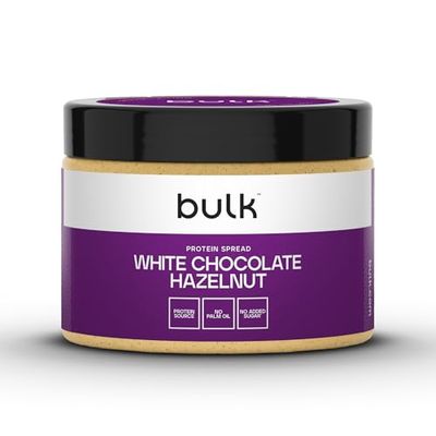 Bulk Pâtes à tartiner protéinées, Chocolat blanc noisette-V2, 500 g