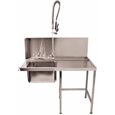 Classeq GD926 Pass Through Washer Inlet Table, 1100 mm Sink Splash