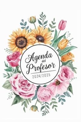Agenda Profesora 2024 2025: planificador semanal y mensual | una semana en dos páginas | 12 meses | cuaderno del profesor 2024/2025 | formato pequeño | Regalo para maestra