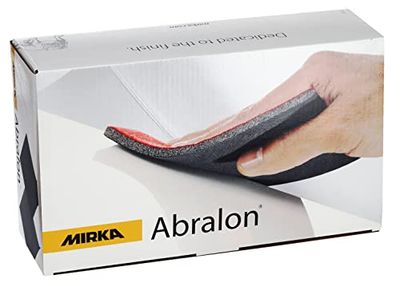 Mirka Abralon 115x140mm klittenband 1000 grit, 20/pack, voor het schuren en polijsten van lak, hout, kunststof
