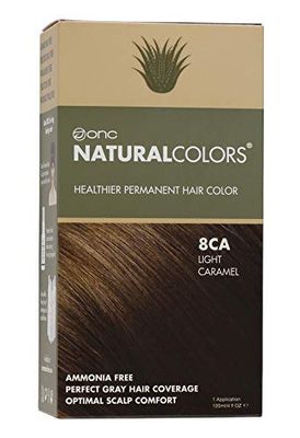 ONC NaturalColors Healthier Permanent Hair Color 8CA Light Caramel 120 ml (4 fl. oz.) 1 Application