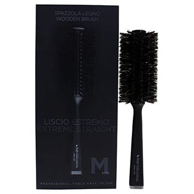 Diego Dalla Palma Wooden Brush Extreme Straight - Medium For Unisex 1 Pc Hair Brush