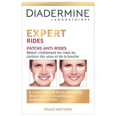Diadermine Remendo antirrugas Expert Rides 3D, 12 adesivos