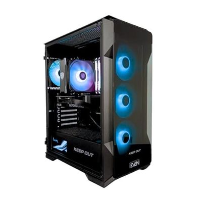 EVEN - PC Gaming 4060 | Intel Core i5 14400F | 32GB DDR4 | 1TB NVME SSD | RTX 4060 | Sin Sistema Operativo