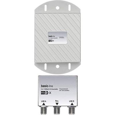 Renkforce DiSEqC-schakelaar 2 (2 satelliet / 0 terrestrisch)
