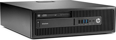 HP EliteDesk 705 G3 Small Form Factor PC Pro A8 (9600) 3.1GHz 4GB 500GB DVD-Writer LAN Windows 10 Pro 64-bit (Radeon R7)
