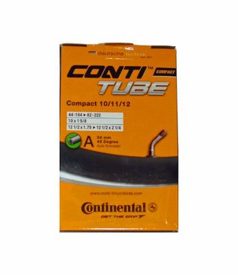 Continental Compact Tubes peças de bicicleta, unissexo para adulto, outros, [44-194->62-222]