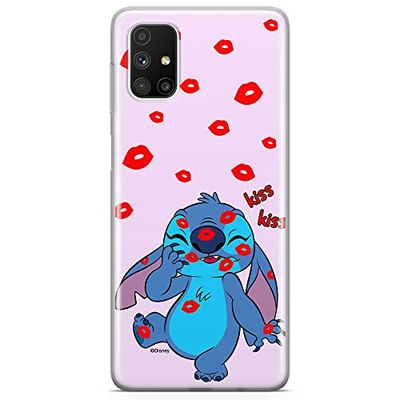 ERT GROUP mobiel telefoonhoesje voor Samsung M51 origineel en officieel erkend Disney patroon Stitch 017 optimaal aangepast aan de vorm van de mobiele telefoon, hoesje is gemaakt van TPU