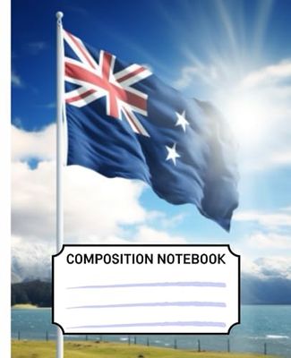 Composition Notebook: Unique National Flag Cover Design