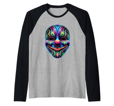 maschera Maglia con Maniche Raglan