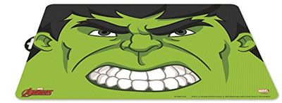 2452 ; Set de Table Hulk ; Dimensions 43 x 29 cm ; Produit en Plastique ; sans BPA
