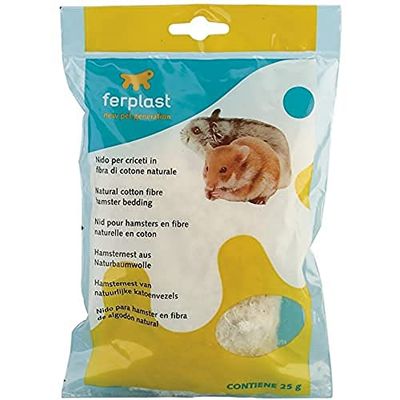 Ferplast Accessori roditori Ferplast FPU 4630 nido in fibra cotone naturale criceti