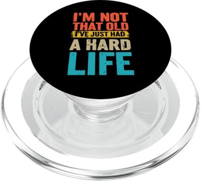 Funny Too Old Dad Día del Padre Broma PopSockets PopGrip para MagSafe
