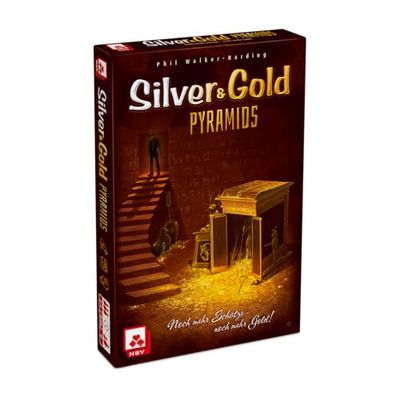 NSV Nürnberger Spielkarten Verlag 10041765-0001 Silver & Gold Pyramids, Yellow