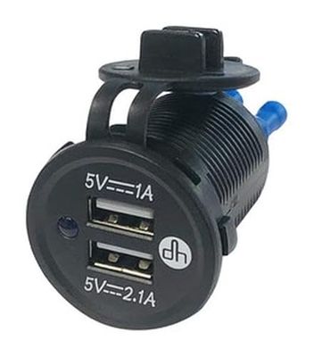 Cargador USB Tipo Faston con Carga rápida, Conector Seguro y Compacto, Ideal para Dispositivos electrónicos y Carga eficiente.