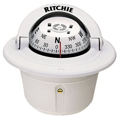 Ritchie Navigation RITF-50W, Compas Unisex-Adult, Multicolor, Standard