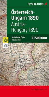 Austria - Hungary1890 f&b: Monarchiekarte