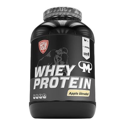 Mammut Nutrition Whey Protein, Strudel aux pommes, petit-lait, protéines, shake de protéines, 3000 g
