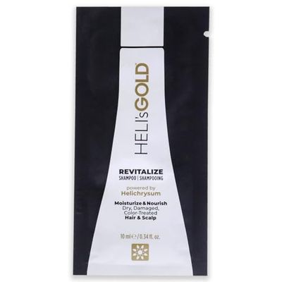 Helis Gold - Revitalize Shampoo - Hydrater et nourrir - Pour les dommages causés par la sécheresse et la couleur - Traite les cheveux et le cuir chevelu - Répare et régénère - Donne de la brillance