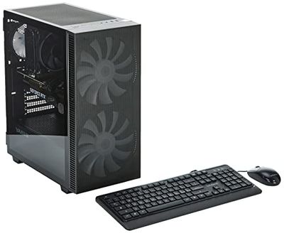 Yashi PC Gaming EY11781 PC (Intel Core I7 11700K, 32 GB RAM, 1 TB SSD, RTX 3080Ti, Windows 10 Pro) Svart