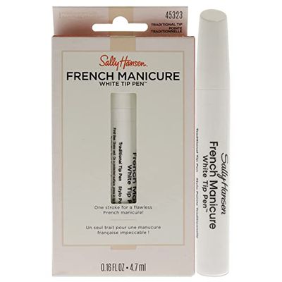 Sally Hansen French Manicure White Pen For Women 0.16 oz Nail Pen