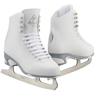 Jackson Ultima Finesse Patins artistiques Fille, Blanc, Adult Size 5