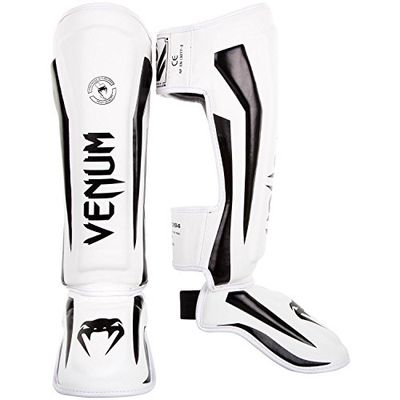 Venum Elite Standup caneleiras, unissexo, branco/preto, tamanho médio