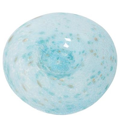 Alexandra House Living Centrotavola Celeste Cristal 36 x 36 x 8 cm